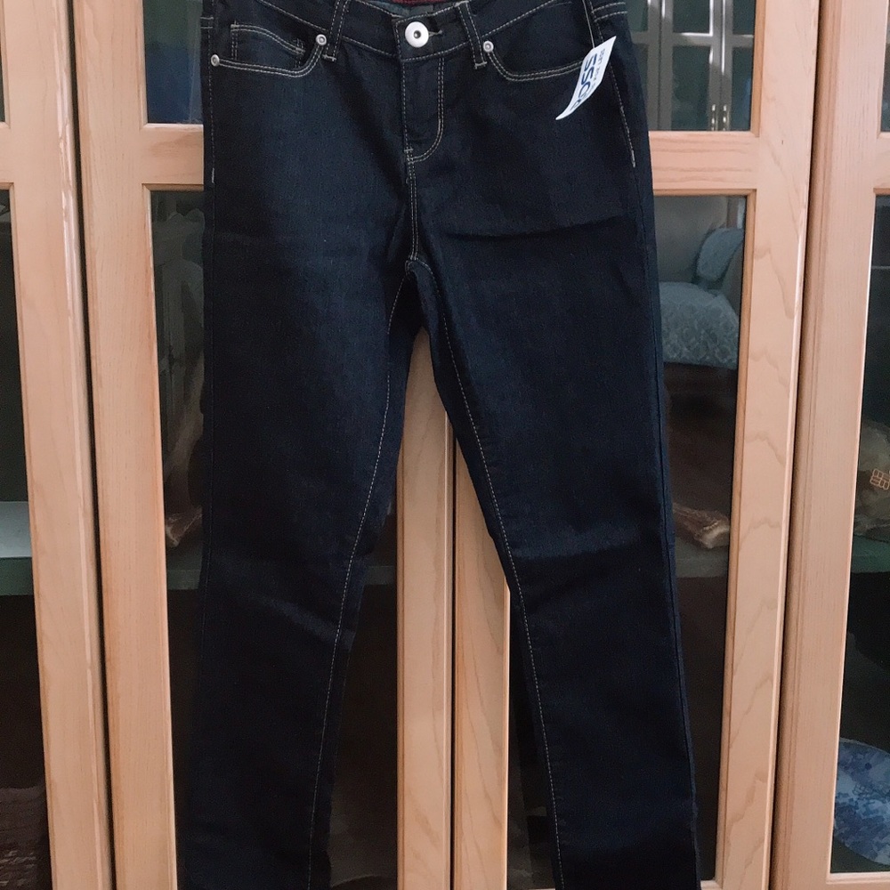 Red Blue Denim Jeans